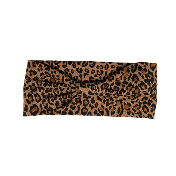 Leopard Print Jersey Headband