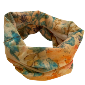 Sumer Meadow multi way band eco buff by Isabella Josie and co. Millinery