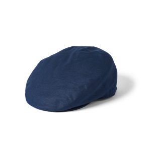 linen flat cap navy mens summer hat