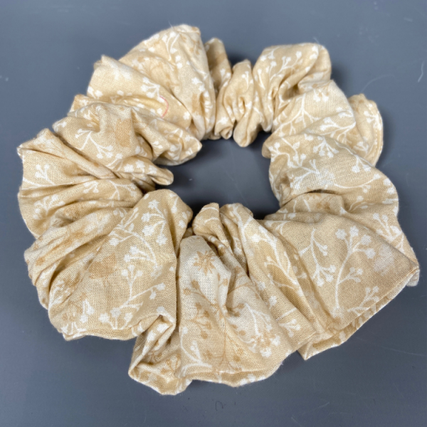 Ivory Mega Hair scrunchie by Isabella Josie