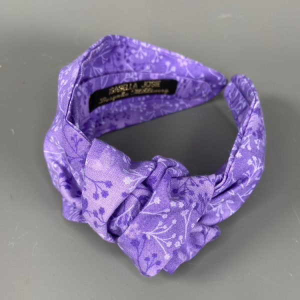 Lilac Knot Designer Headband by Isabella Josie, Arundel Hat Shop