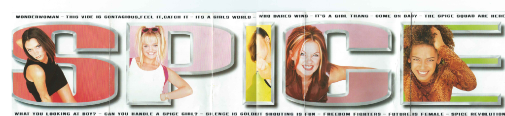Spice girls CD insert