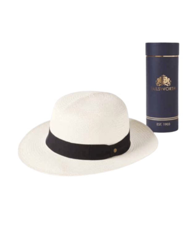 Folder Panama hat with Travel Tub