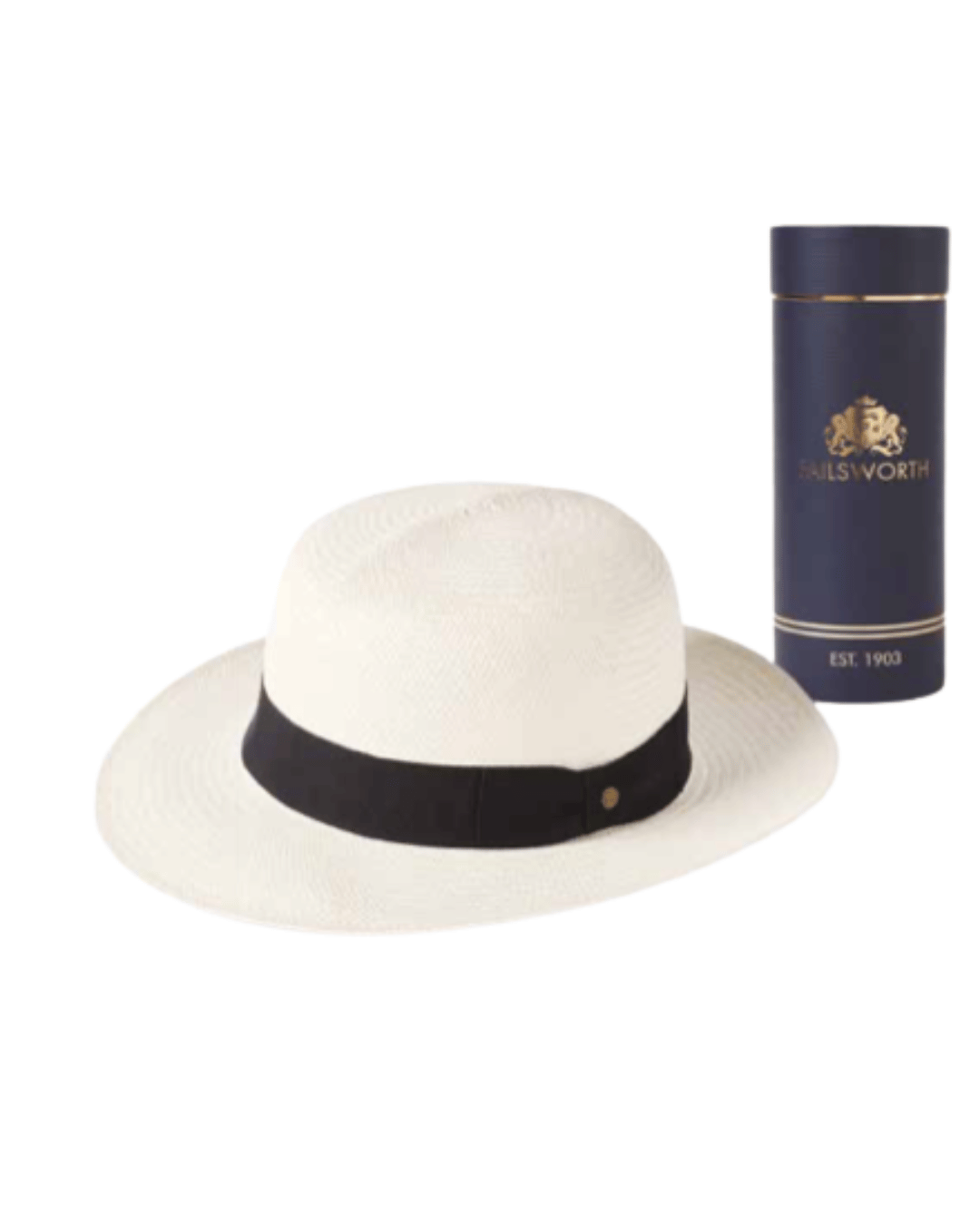 Folder Panama hat with Travel Tub